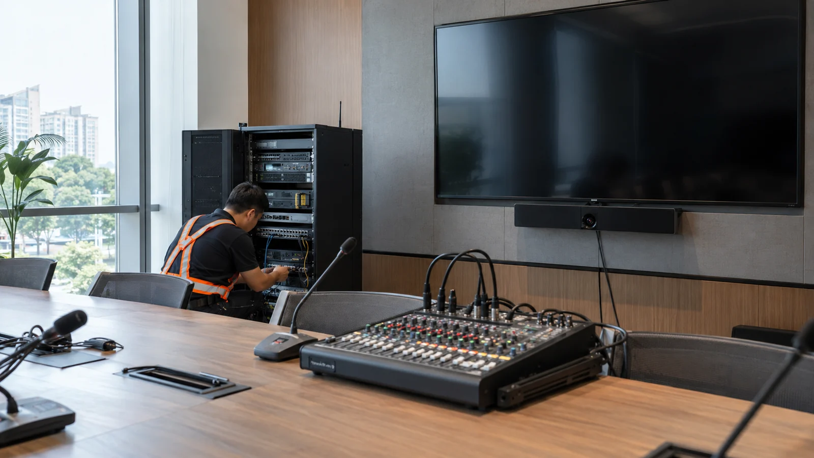 Audio y video — imagen referencial
