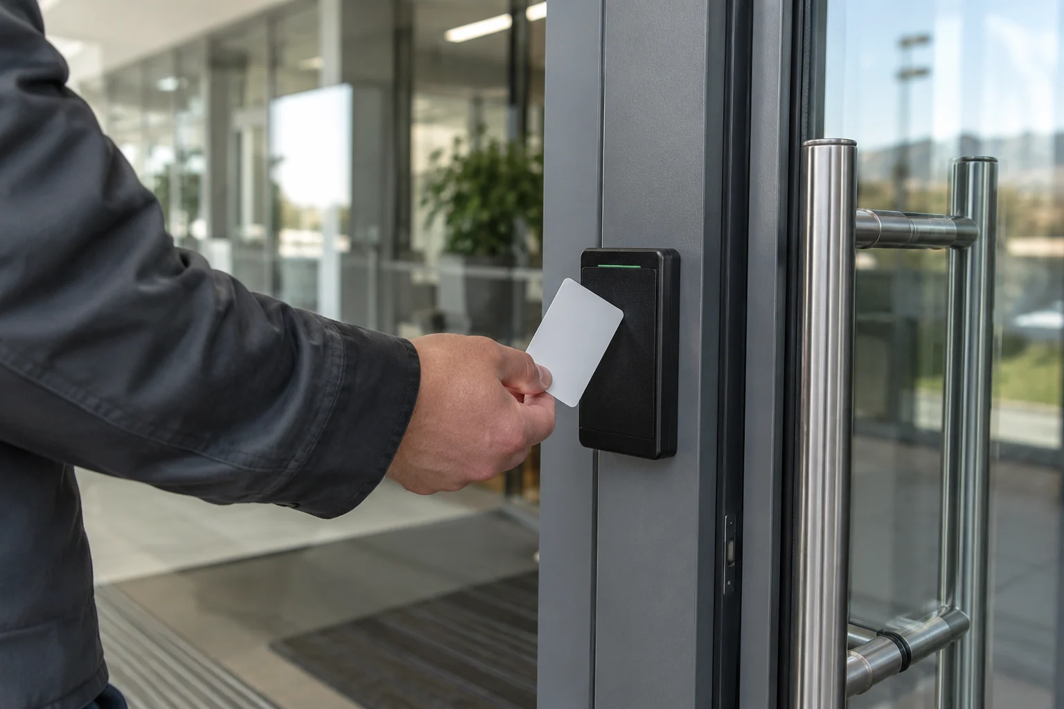 Control de accesos — imagen referencial